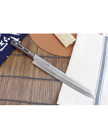 MAC Japanese 30cm yanagiba knife with pakka handle