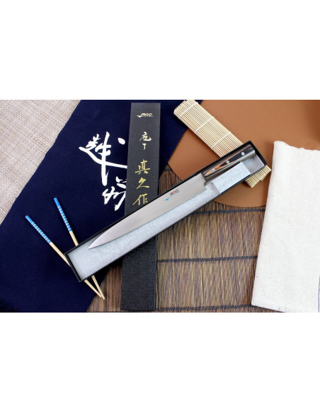 MAC japansk 27 cm yanagibakniv med pakkahåndtak