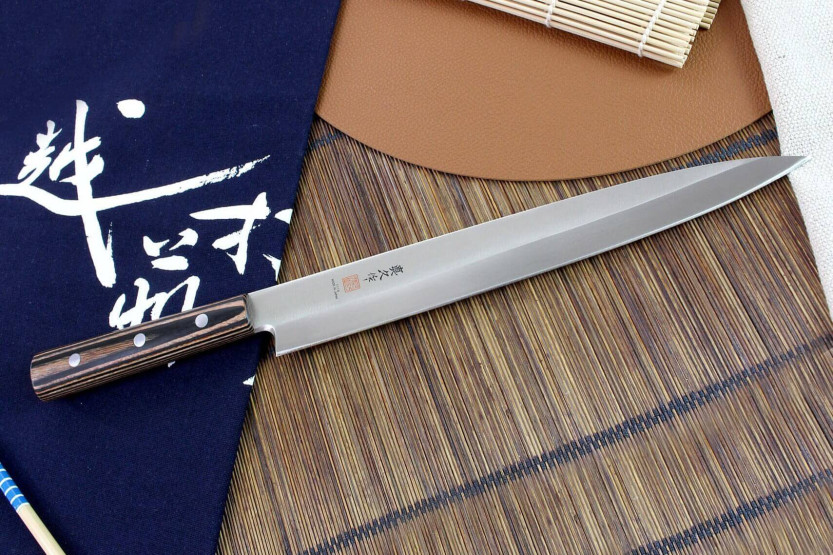 MAC Coltello giapponese yanagiba da 27 cm con manico in pakka