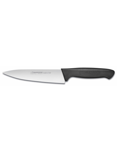 Bargoin Creative Chef koksmes 15cm zwart overmoulded handvat