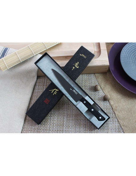 MAC Black 13.5cm Japanese utility knife