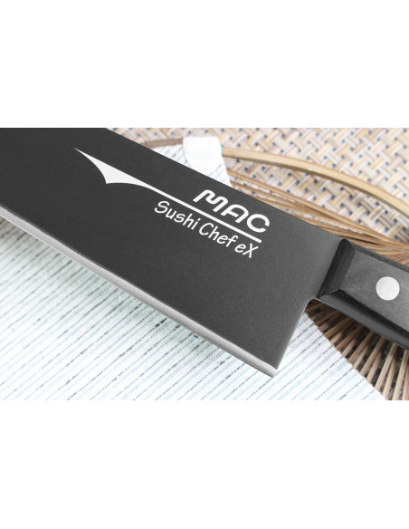 MAC Super Black Coltello giapponese per sushi 21 cm
