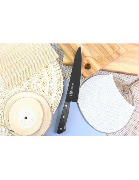 MAC Super Black Japanese chef sushi knife 21cm