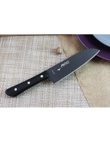MAC Black 17 cm japansk santoku-kniv