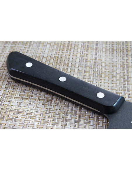 MAC Zwart 17cm Japans santoku mes