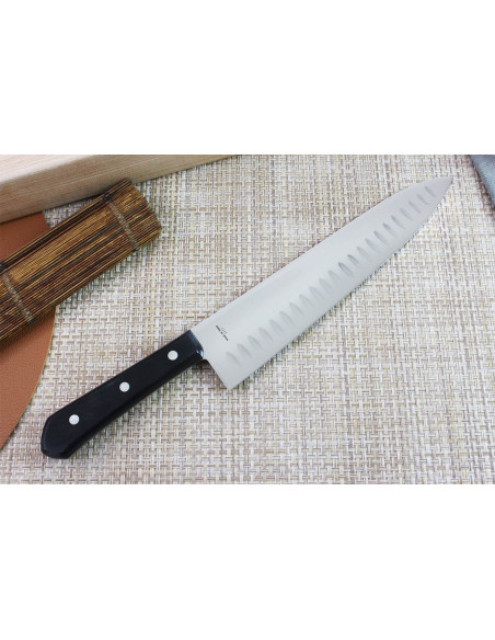 MAC Chef japansk kokkekniv 25,5 cm med honeycomb-blad