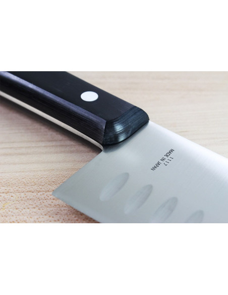 MAC Chef japansk kockkniv 25,5 cm blad med bikakestruktur
