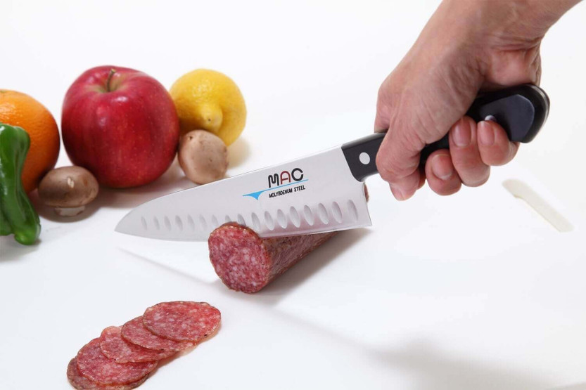 MAC Chef cuchillo de cocinero japonés 20cm hoja nido de abeja