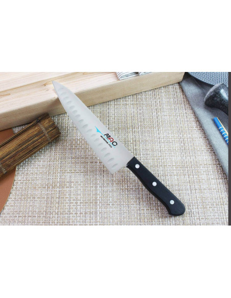 MAC Chef cuchillo de cocinero japonés 20cm hoja nido de abeja