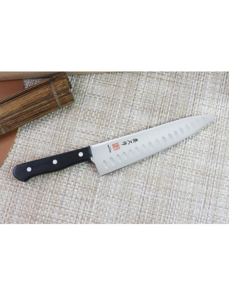 MAC Chef cuchillo de cocinero japonés 20cm hoja nido de abeja