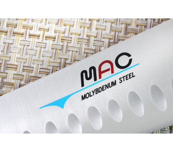 MAC Chef japansk kockkniv 20cm blad med bikakestruktur 2