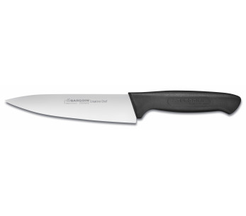 Bargoin Creative Chef Kokk kniv 20 cm svart overstøpt håndtak