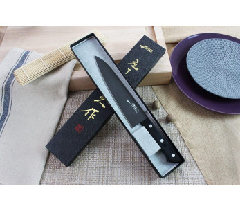 MAC Svart 18cm japansk kockkniv 2