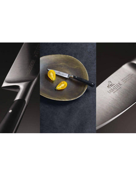 Saco de 5 facas forjadas francesas Sabatier Edonist