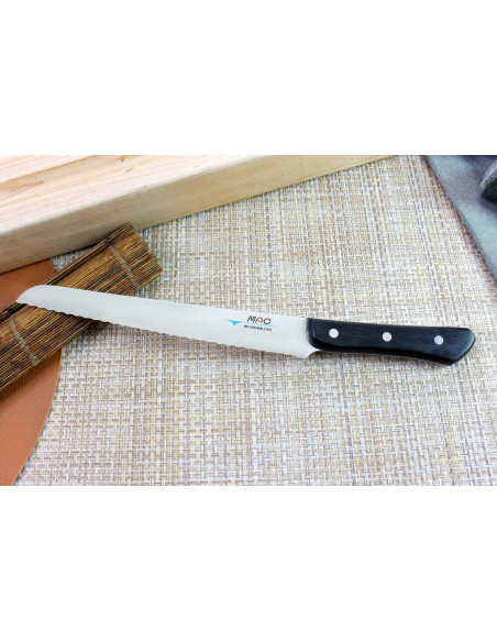 Faca de pão japonesa MAC Chef com lâmina serrilhada de 22 cm