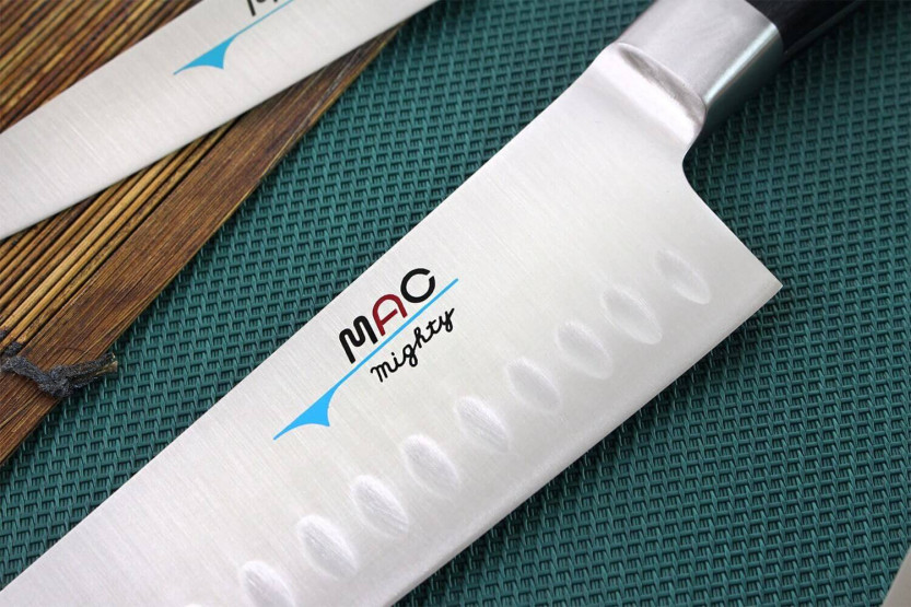 Conjunto de 3 facas japonesas MAC Professional office + chef + bread