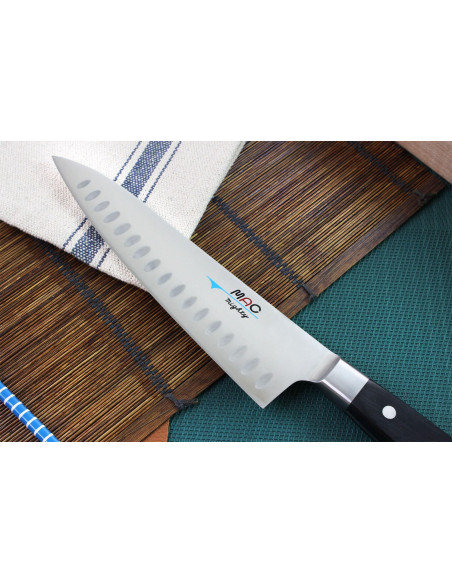 Set mit 2 japanischen Messern MAC Professional chef alvéolé + universal
