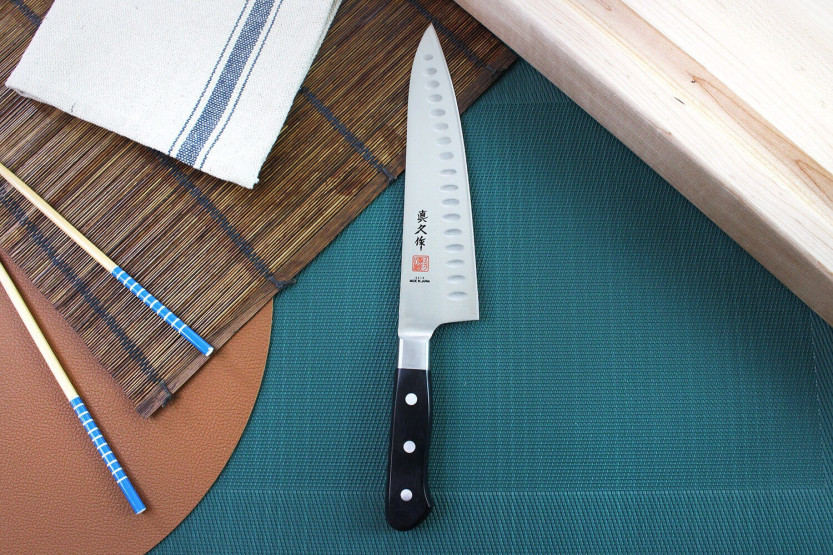 Conjunto de 2 facas japonesas MAC Professional chef , favo de mel + universal