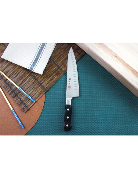 Conjunto de 2 facas japonesas MAC Professional chef , favo de mel + universal