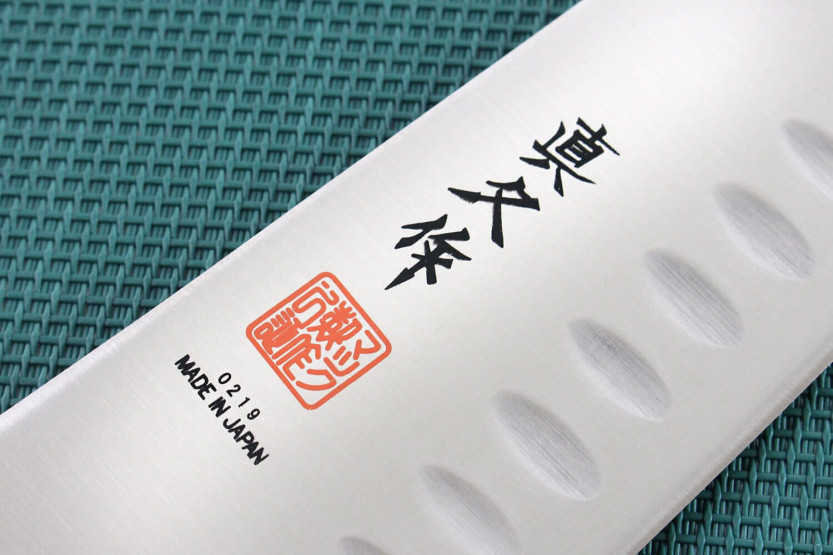 Set mit 2 japanischen Messern MAC Professional chef alvéolé + universal
