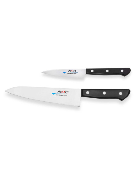 Sæt med 2 japanske MAC Chef-knive: Office + Chef