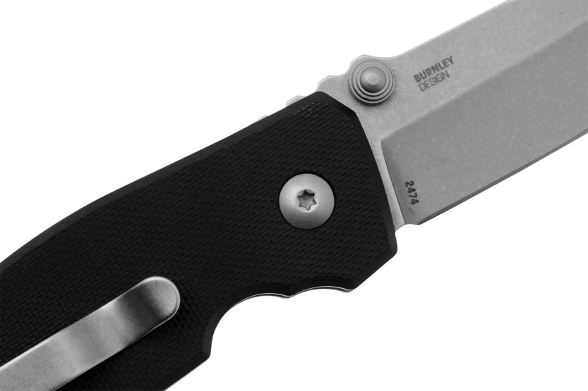 CRKT SQUID 2474CR vouwmes 8.8cm zwart G10 handvat