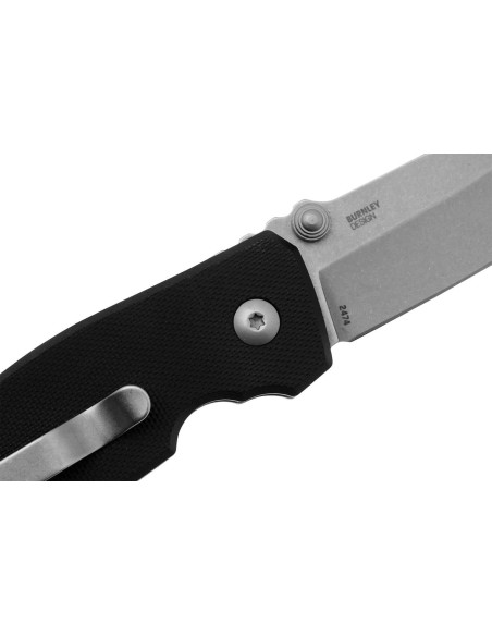 CRKT SQUID 2474CR navaja plegable 8.8cm mango G10 negro