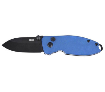 CRKT SQUID 2474BD foldekniv 8,8 cm med blått micartahåndtak