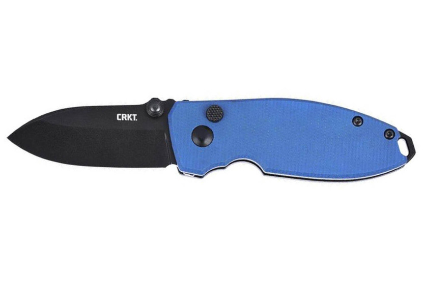 CRKT SQUID 2474BD coltello pieghevole 8,8 cm manico in micarta blu