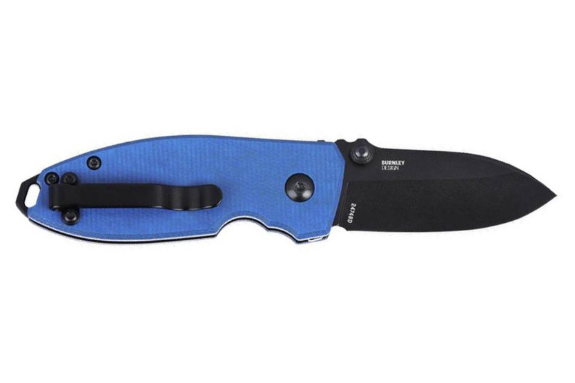 CRKT SQUID 2474BD fällkniv 8,8cm blått micartahandtag