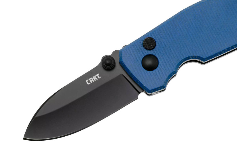 CRKT SQUID 2474BD folding knife 8.8cm blue micarta handle