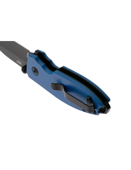 CRKT SQUID 2474BD folding knife 8.8cm blue micarta handle