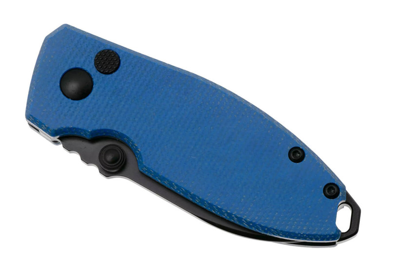 CRKT SQUID 2474BD vouwmes 8.8cm blauw micarta handvat