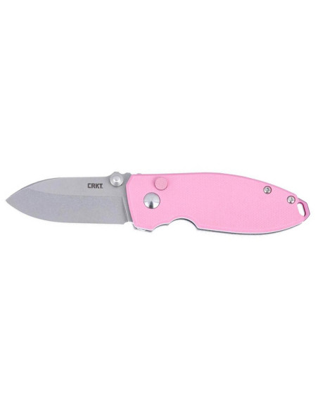 CRKT SQUID 2474P.CR folding knife 8.8cm pink G10 handle