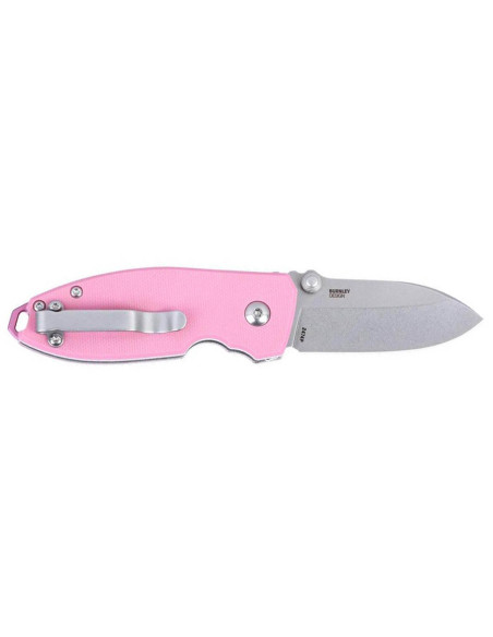 CRKT SQUID 2474P.CR vouwmes 8.8cm roze G10 handgreep