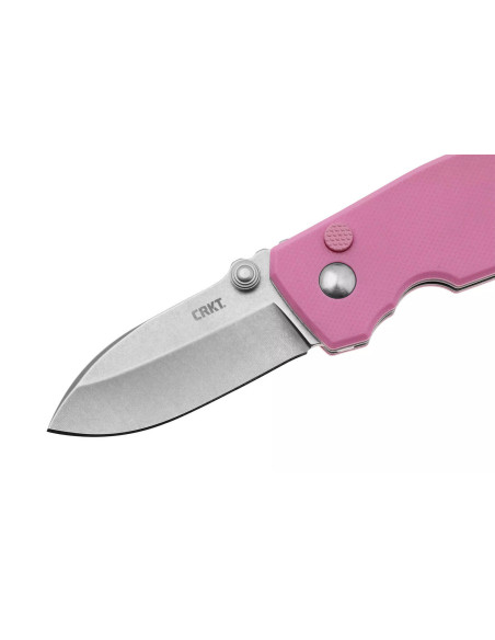 CRKT SQUID 2474P.CR coltello pieghevole 8,8 cm manico G10 rosa