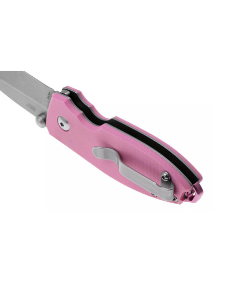 CRKT SQUID 2474P.CR coltello pieghevole 8,8 cm manico G10 rosa