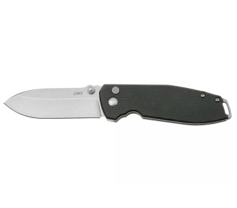 CRKT SQUID XM 2495GR.CR foldekniv 10,4 cm med grønt micartahåndtak
