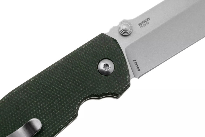 CRKT SQUID XM 2495GR.CR coltello pieghevole 10,4 cm manico in micarta verde