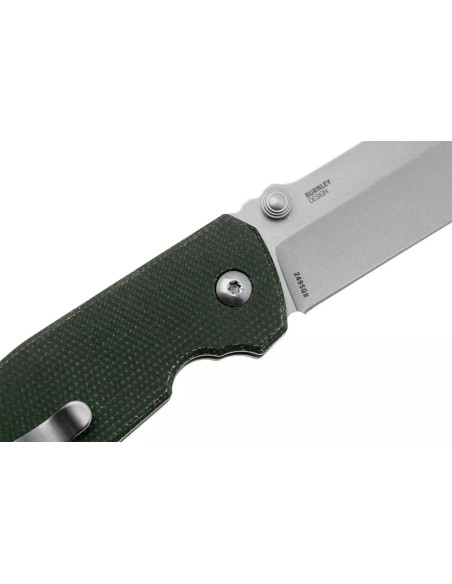 CRKT SQUID XM 2495GR.CR folding knife 10.4cm green micarta handle