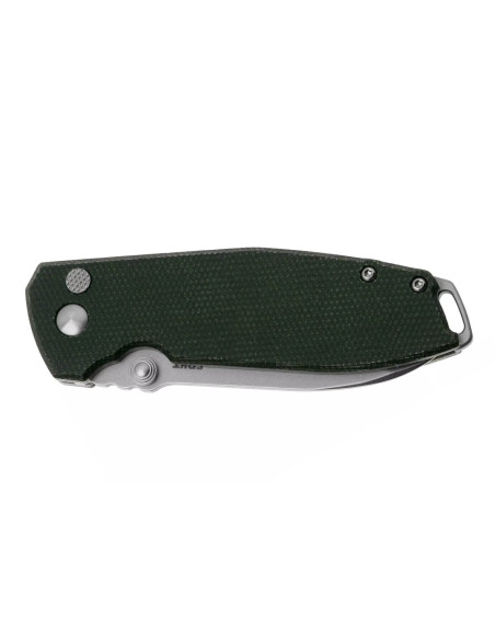 CRKT SQUID XM 2495GR.CR fällkniv 10,4cm grönt micarta handtag