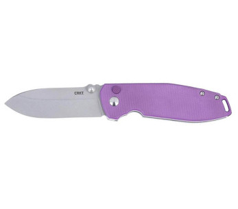 CRKT SQUID XM 2495P.CR fällkniv 10,4cm violett G10-handtag
