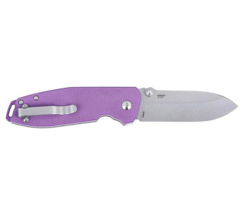 CRKT SQUID XM 2495P.CR foldekniv 10,4 cm med fiolett G10-håndtak 2