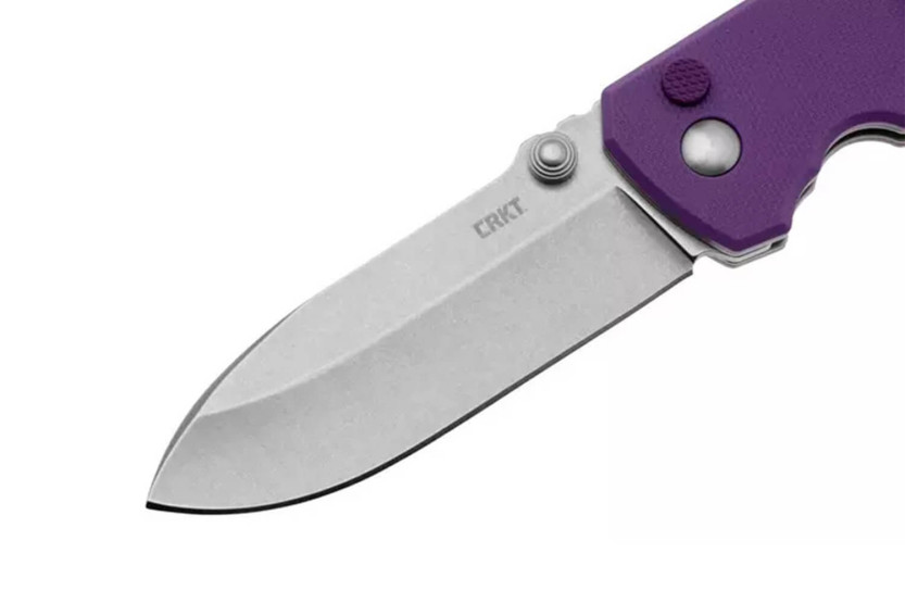 CRKT SQUID XM 2495P.CR taittoveitsi 10.4cm violetti G10 kahva