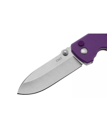 CRKT SQUID XM 2495P.CR coltello pieghevole 10,4cm viola manico G10