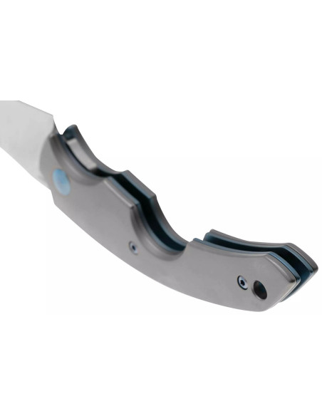 Fox Virtus FX.541TI sammenleggbar sigarskjærekniv 10 cm titanhåndtak + skinnslire