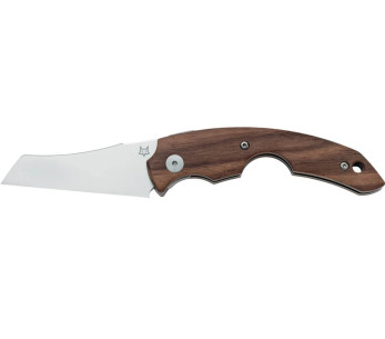 Fox Virtus sikarinleikkuuveitsi, 6,4 cm terä, Santos puinen kahva
