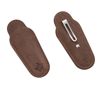 Cuchillo para cortar puros Fox Virtus, hoja de 6,4 cm, mango de madera Santos 2