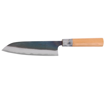 Masakage Mizu 16,5cm käsintehty japanilainen santoku veitsi