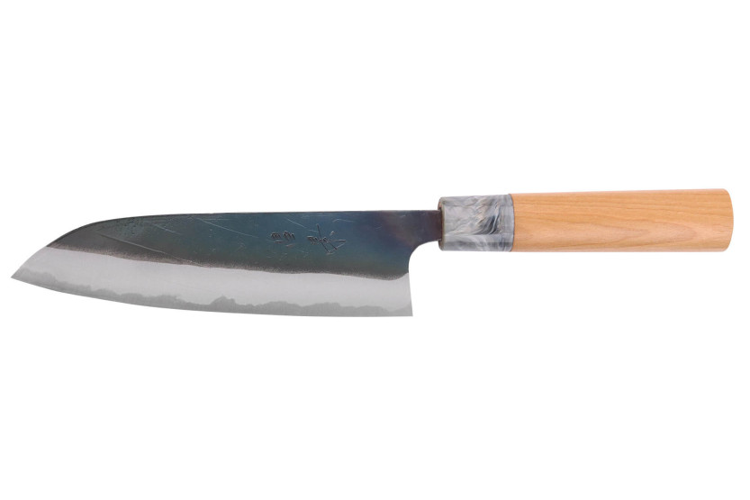 Masakage Mizu 16,5cm handgemaakt Japans santoku mes